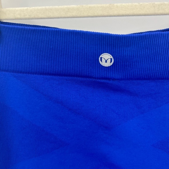 MIRITY blue Maternity High Waist  Over Belly Workout leggings Xl - Picture 3 of 9